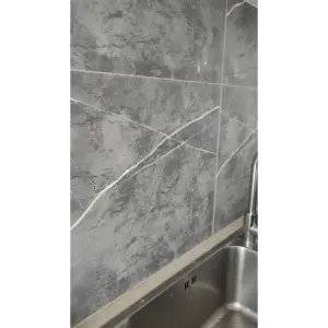 30x30 Antrasit Mermer Desenli Duvar Sticker