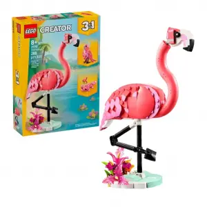 31170 Creator 3ü1 arada Vahşi Hayvanlar:Pembe Flamingo 288 parça +8 yaş