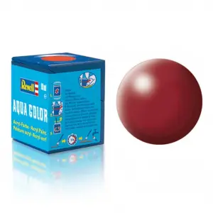331 - Aqua Color Purple Red Silk - Acrylic Boya- 18 ml