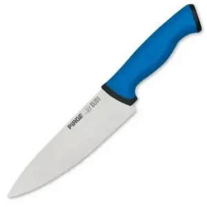 34161 Duo Şef Bıçağı 21 Cm - Mavi Kaymaz Sap