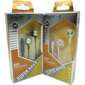 3.5mm Jack Girişli Kablolu Kulaklık Megatech Q95