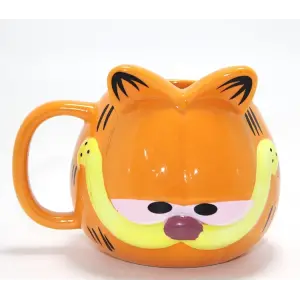 3D Garfield Tasarımı Porselen Kupa Bardak