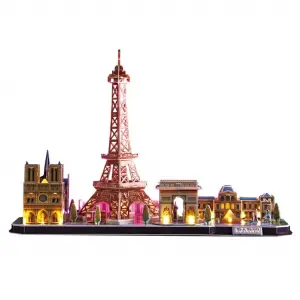 3D Puzzle 115 Parça LED Işıklı
