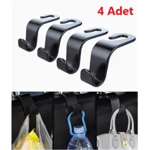 4  Adet Araba Koltuk Arkası Askı