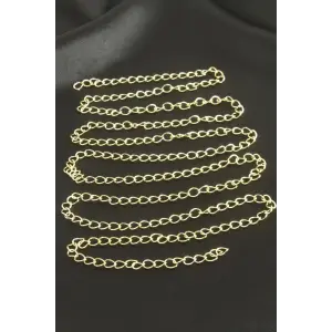 4 mm Oval Zincir 1 metre