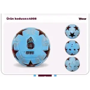 4008 BORDO MAVİ FUTBOL TOPU