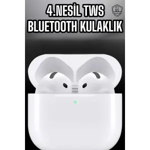4.Nesil Kaliteli TWS Android ve İOS Uyumlu Mikrofonlu Kulaklık