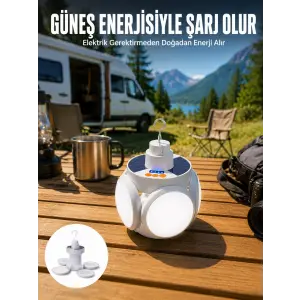 5 KANATLI SOLAR LAMBA Yeni Nesil