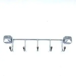 5 Lı Krom Banyo Askısı Bx40