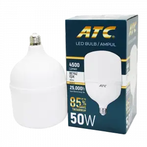 50w Torch Led Bulb Ampul Beyaz E27 Bx40