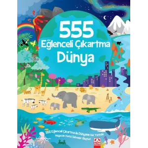 555 Eğlenceli Çıkartma - Dünya