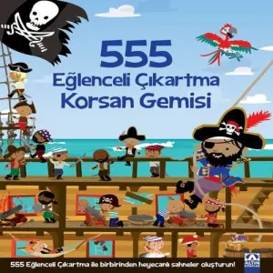555 Eğlenceli Çıkartma Korsan Gemisi