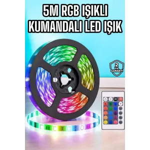 5M RGB Işıklı Her Ortama Uygun Led Işık