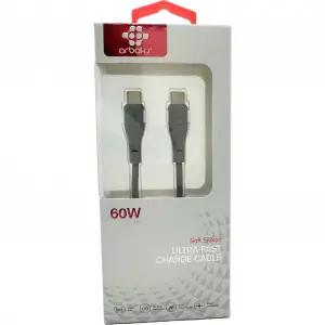 60W TYPE-C To TYPE-C Usb Şarj Kablosu Arbaks Arb-315