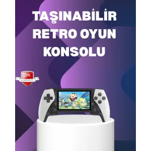 64GB Hafızalı Emülatör Destekli Oyun Konsolu