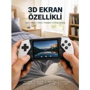 64GB Hafızalı Emülatör Destekli Oyun Konsolu Yeni Nesil