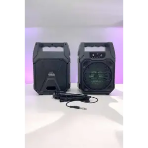 6.5 İnç Kablosuz Hoparlör Bluetooth Bağlantılı Yüksek Ses Kaliteli