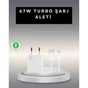 67 Watt Type C Şarj Adaptörü Poco X3 X4 X5 Pro Uyumlu