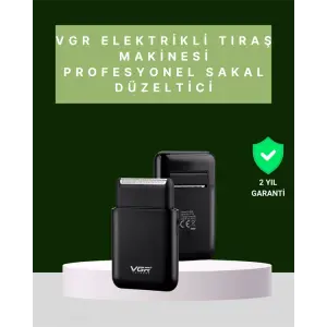 USB Şarjlı Traş Makinesi – Piston + Ağ Başlık, 600 mAh Batarya