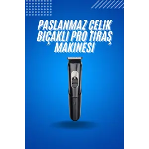 Ense Kesme Makinesi Şarjlı Saç Sakal Tıraş Makinesi Taşınabilir