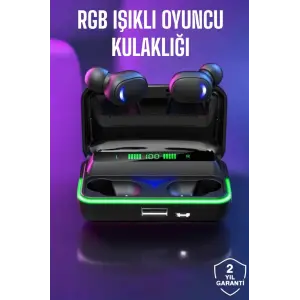 Bluetooth Kulaklık Powerbankli Yüksek Ses Kaliteli Şarj Göstergeli