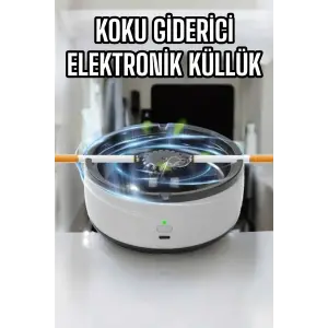 Küllük Duman Giderici Temizlenebilir Elektronik Pilli