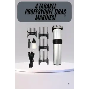 Hassas Ciltlere Özel Saç Sakal ve Vücut Kuaför Tipi Şarjlı Tıraş Makinesi