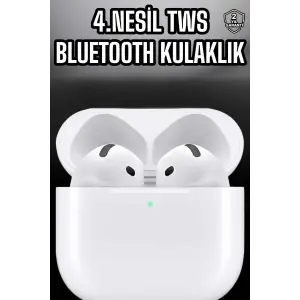 4.Nesil Kaliteli TWS Android ve İOS Uyumlu Mikrofonlu Kulaklık