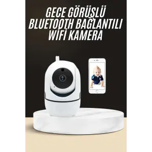 Akıllı Güvenlik Kamerası HD Görüntü Kalitesi Hareket Algılama Wifi Kamera