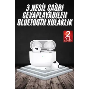 Bluetooth Kulaklık 3. Nesil Ios Android Uyumlu Yeni Nesil Wireless Charge