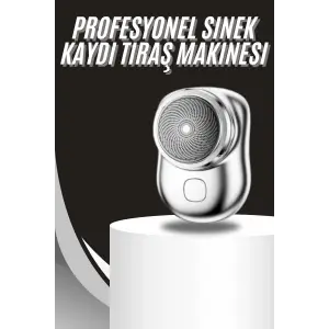 Kablosuz Tıraş Makinesi Günlük Hızlı Taşınabilir Şarjlı Yuvarlak Paslanmaz Çelik