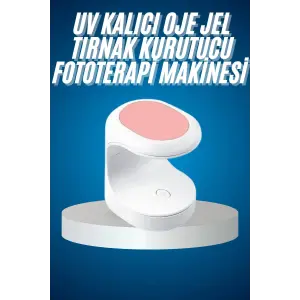 Kalıcı Oje Kurutucu UV Led Teknolojisi Taşınabilir Mini Tırnak Kurutucu