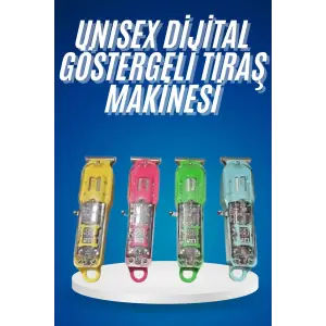 Tıraş Makinesi Unısex Güçlü Motor Kapasiteli Epilasyon Öncesi Kısaltma Makinesi