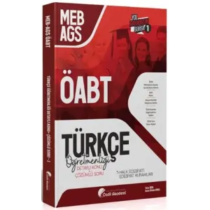 ?ABT MEB AGS T?rk?e 1. Kitap Halk Edebiyat? Edebiyat Kuramlar? Konu Anl Soru Bankas? ?zdil Akademi [School & Library Binding] [Mar 14, 2025] anonim