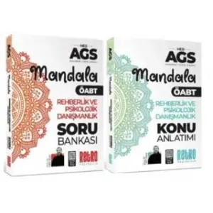 2026 MEB AGS Rehberlik ve Psikolojik Dan??manl?k Mandala Konu Anlat?ml? - Soru Bankas? Seti [Unbound] [Nov 14, 2024] Fatih Koca