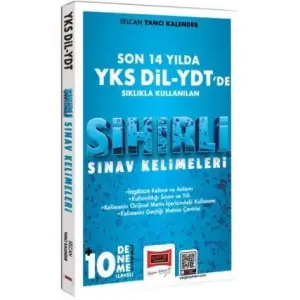 YKS-Dil ve YDT ??in Son 14 Y?lda S?kl?kla Kullan?lan Sihirli S?nav Kelimeleri [Unbound] [Nov 14, 2024] Selcan Yanc? Kalender