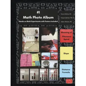 #1 Math Photo Album Hands-on Math Experiments with Posters Included [Paperback] [Jan 06, 2025] Kolektif