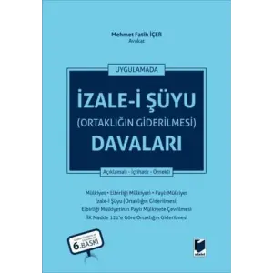 ?zale-i ??yu (Ortakl???n Giderilmesi) Davalar? [Unbound] [Nov 14, 2024] Mehmet Fatih ??er