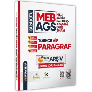 MEB-AGS T?rk?enin Kara Kutusu V?P PARAGRAF 3 ?SYM ??km?? Soru Ar?ivi Bankas? Konu ?zetli ??z?ml? [Unbound] [Nov 14, 2024] Kolektif