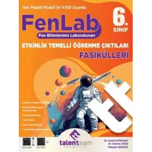 6. S?n?f Fenlab Etkinlik Temelli ??renme ??kt?lar? Fasik?lleri Fen Bilimleri [Unbound] [Nov 14, 2024] Kolektif
