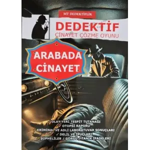 Dedektiflik Cinayet ??zme Oyunu - Arabada Cinayet [Unbound] [Dec 30, 2024] Kolektif