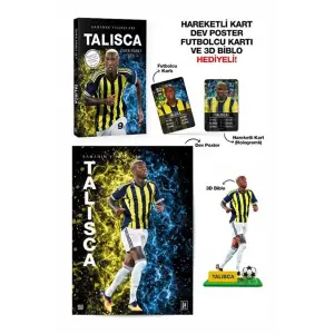 Talisca-Sahan?n Y?ld?zlar? - Hareketli Kart - Dev Poster - Futbolcu Kart? ve 3D Biblo Hediyeli! [Paperback] [Nov 13, 2025] Onur ?zgen