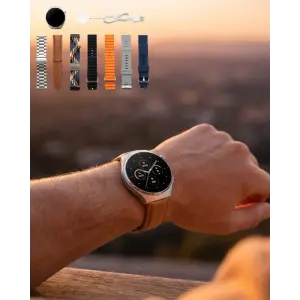 7 Kordonlu Akıllı Saat Bluetooth Arama Bildirim ve Spor Takip Özellikli