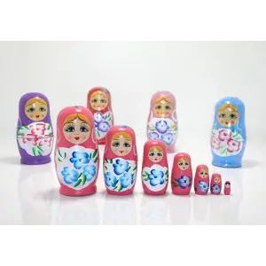 7li Ahşap Matruşka Alk1202