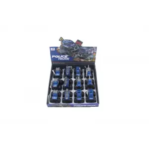 779-69 DUBLE SÜRTMELİ METAL DIECAST POLİS