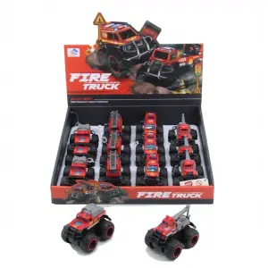 779-69A DUBLE SÜRTMELİ METAL DIECAST İTFAİYE