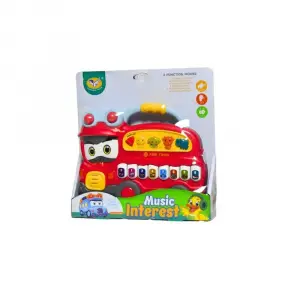 855-109D PİLLİ MÜZİKLİ OTOBÜS -ZRV