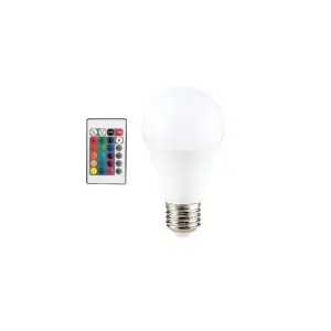 9W E27 RGB ve Beyaz Işık Kumandalı Ampul