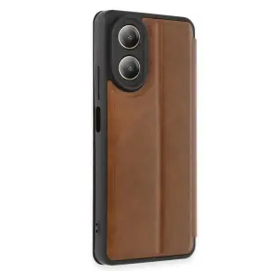 A38 Kılıf Flip Cover - Taba