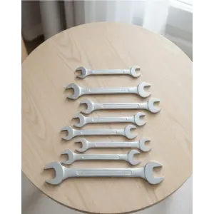 Açık Ağız Kombine Anahtar Seti 8 Ölçü Dayanıklı Yapı
